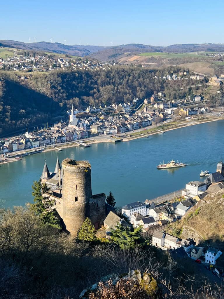 Rheinsteig Wanderung Loreley Burg Katz - Walk and Wonder