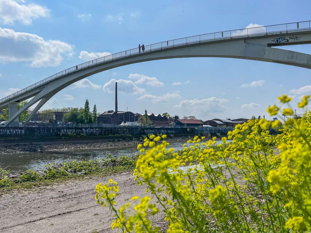 Katzenbuckelbrücke Köln-Mülheim Spaziergang - Walk and Wonder
