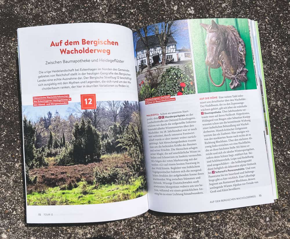 Mystische Pfade - Bergisches Land Buchtipp - Walk and Wonder