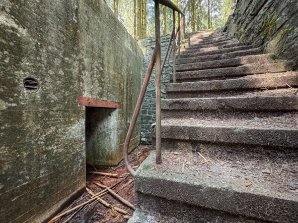 Wasserbunker Jägerhaus Hürtgenwald in Simmerath
