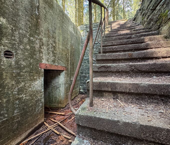 Wasserbunker Jägerhaus Hürtgenwald in Simmerath